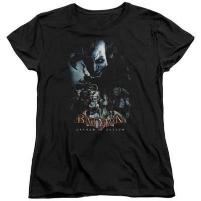 Batman Five Against One Womens T-Shirt