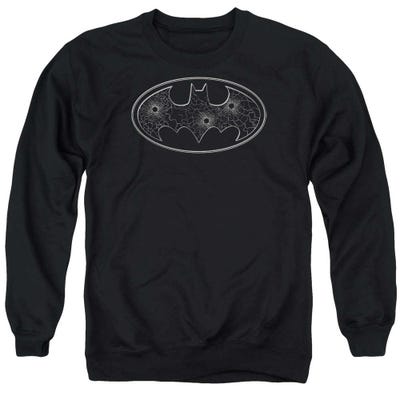 Batman Glass Hole Logo Sweatshirt