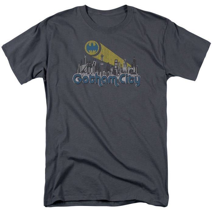 Batman Gotham City Distressed T-Shirt