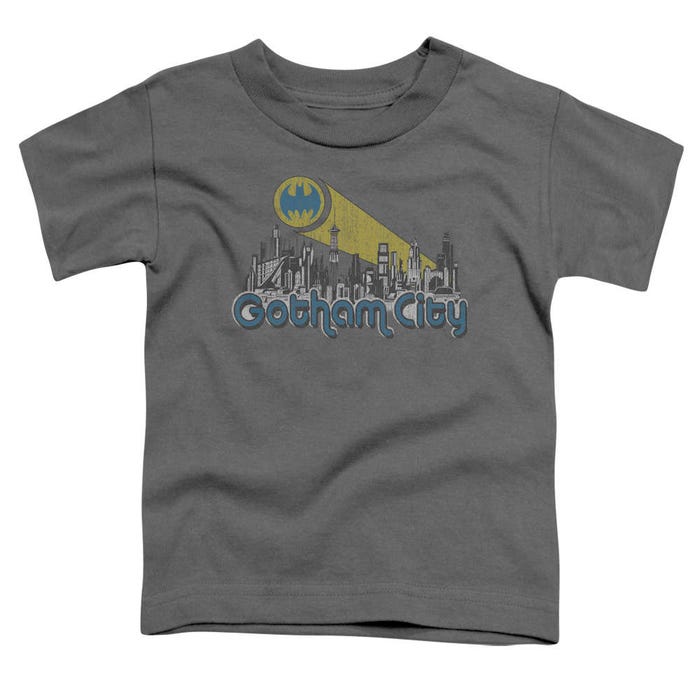 Batman Gotham City Distressed Toddler T-Shirt