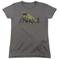 Batman Gotham Skyline Womens T-Shirt