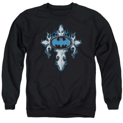 Batman Gothic Steel Logo Sweatshirt