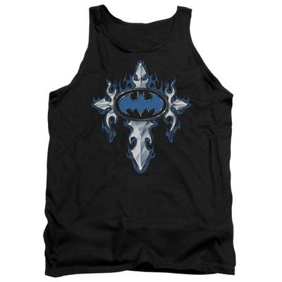 Batman Gothic Steel Logo Tank Top