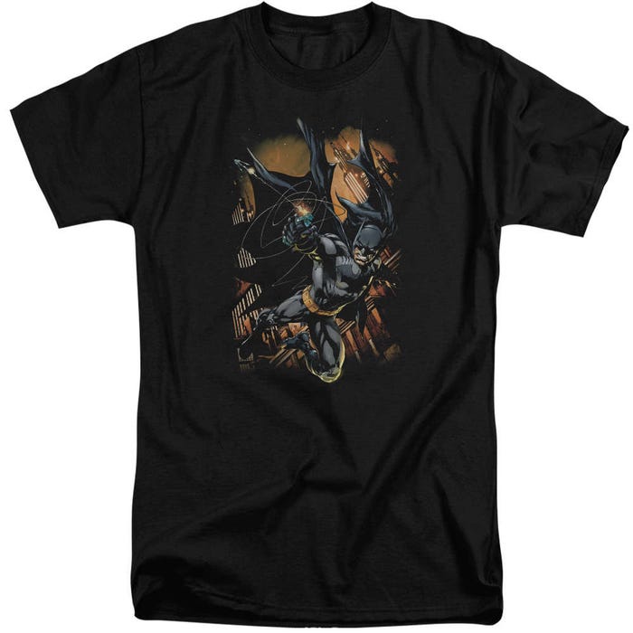 Batman Grapple Fire Tall T-Shirt