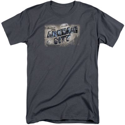 Batman Greetings From Arkham Tall T-Shirt