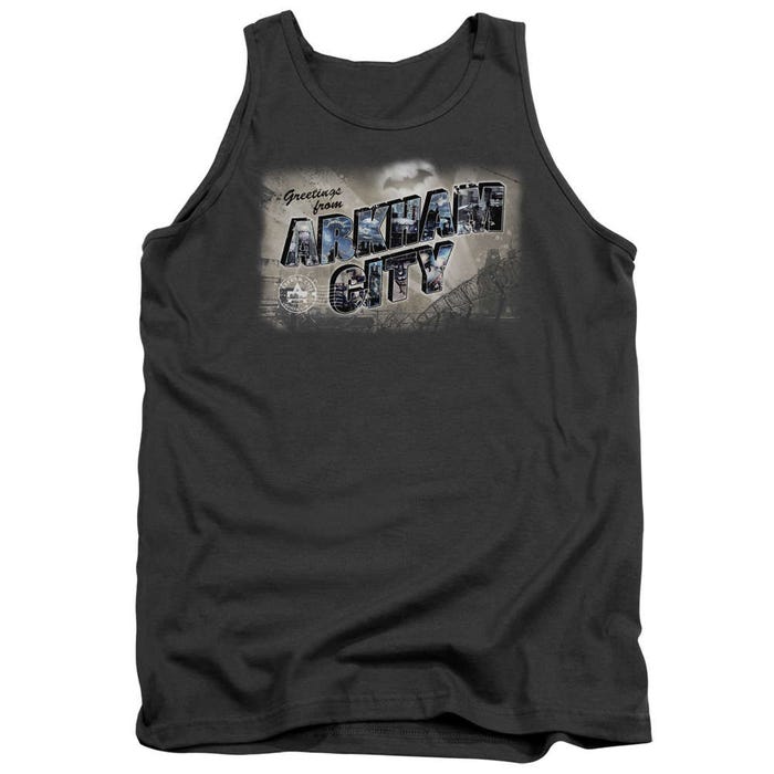 Batman Greetings From Arkham Tank Top