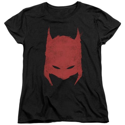 Batman Hacked And Scratched Womens T-Shirt