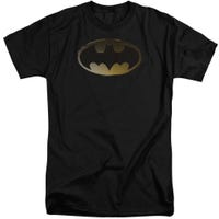 Batman Halftone Bat Tall T-Shirt