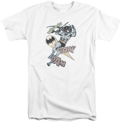 Batman Halftone Swing Tall T-Shirt