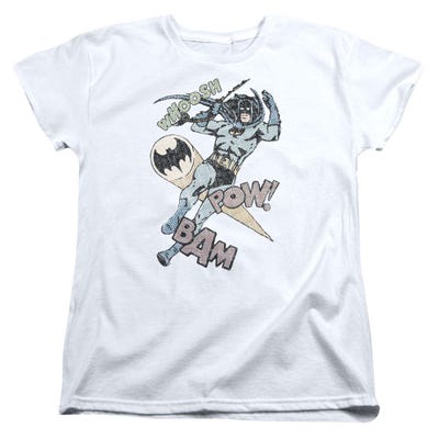 Batman Halftone Swing Womens T-Shirt