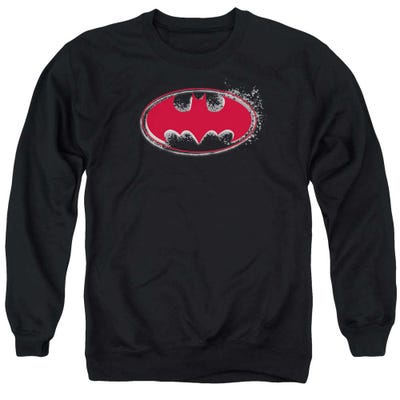 Batman Hardcore Noir Bat Logo Sweatshirt