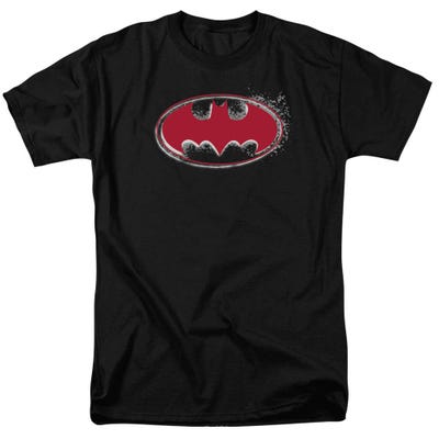 Batman Hardcore Noir Bat Logo T-Shirt