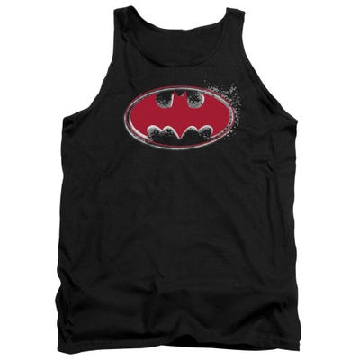 Batman Hardcore Noir Bat Logo Tank Top