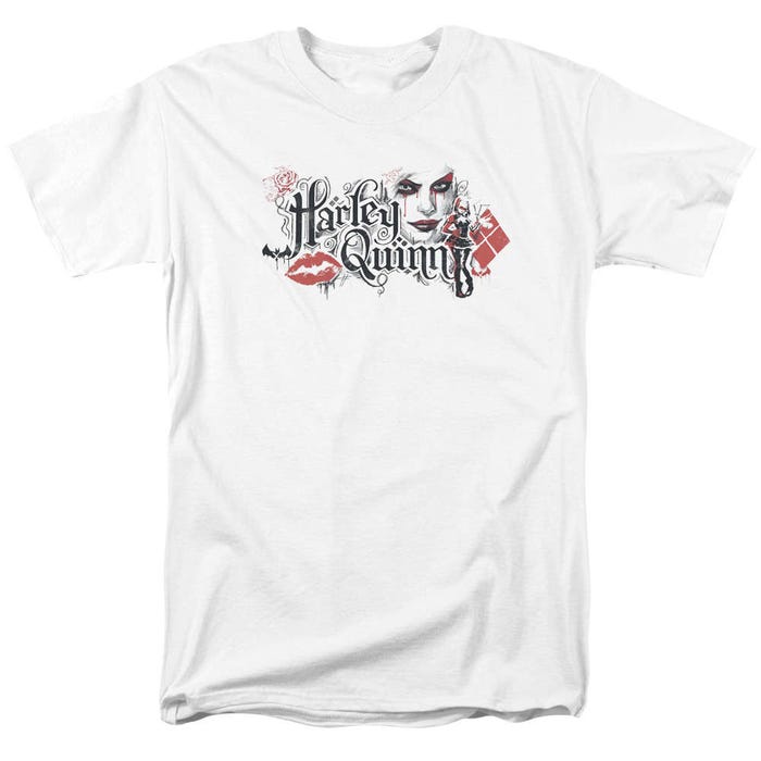 Batman Harley Quinn Lips T-Shirt