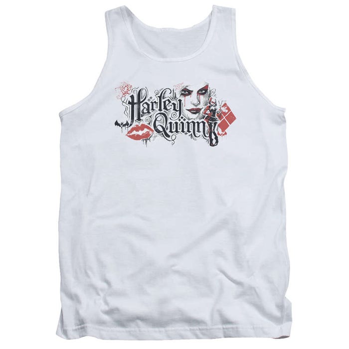 Batman Harley Quinn Lips Tank Top