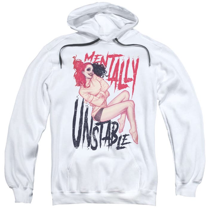 Batman Harley Quinn Mentally Unstable Hoodie