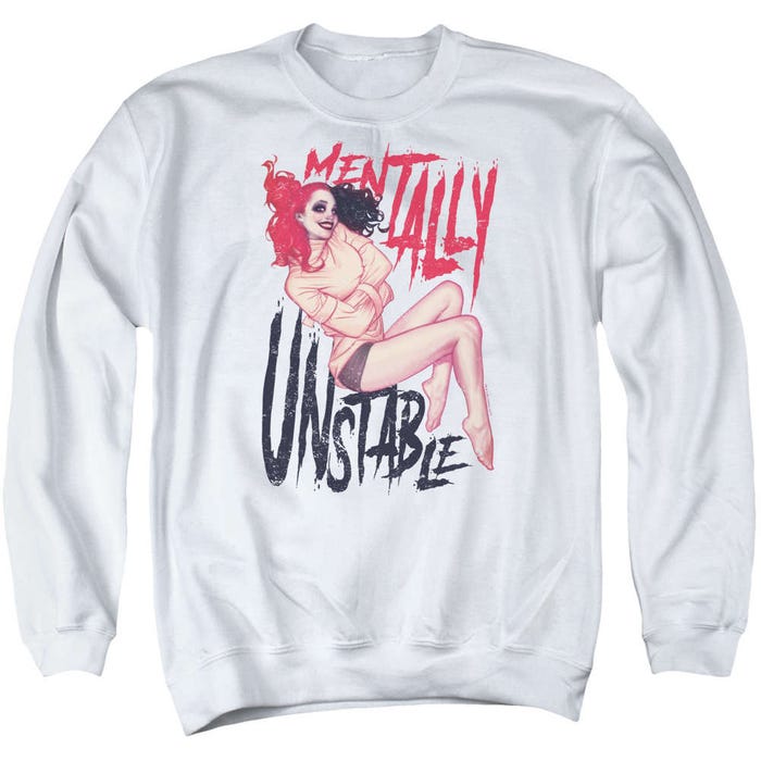 Batman Harley Quinn Mentally Unstable Sweatshirt