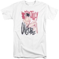 Batman Harley Quinn Mentally Unstable Tall T-Shirt