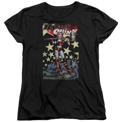Batman Harley Quinn One Womens T-Shirt