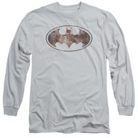 Batman Heavy Rust Logo Long Sleeve Shirt