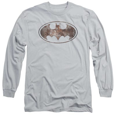 Batman Heavy Rust Logo Long Sleeve Shirt