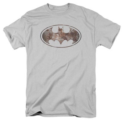 Batman Heavy Rust Logo T-Shirt