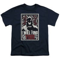 Batman I Will Find You Kids T-Shirt