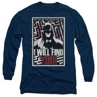 Batman I Will Find You Long Sleeve Shirt