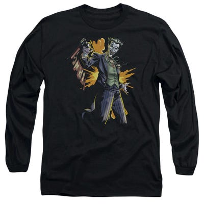 Batman Joker Bang Long Sleeve Shirt