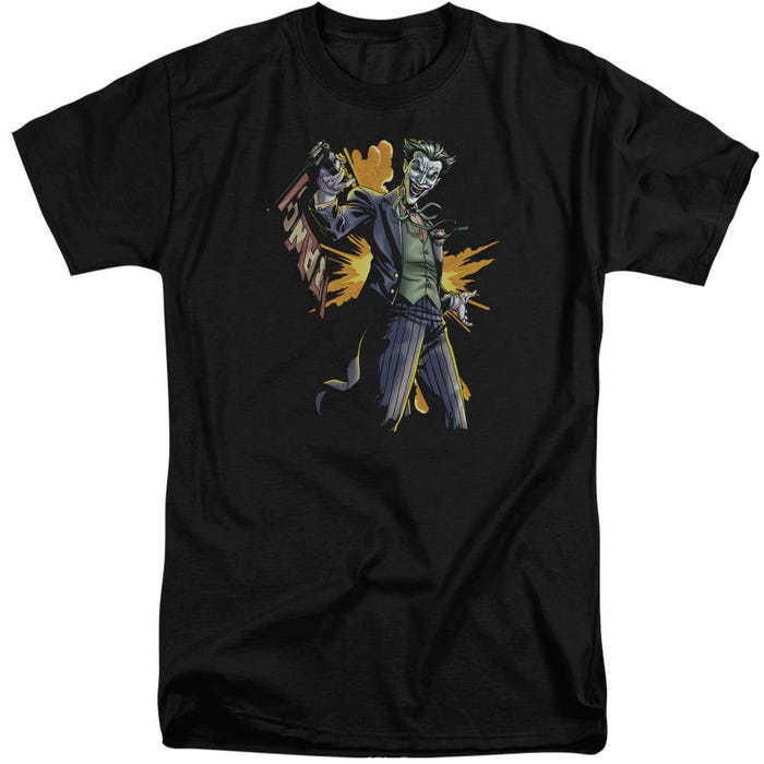 Batman Joker Bang Tall T-Shirt