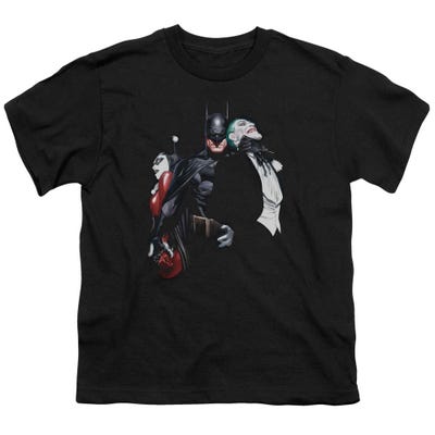 Batman Joker Harley Quinn Choke Kids T-Shirt