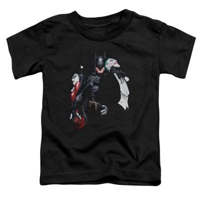 Batman Joker Harley Quinn Choke Toddler T-Shirt