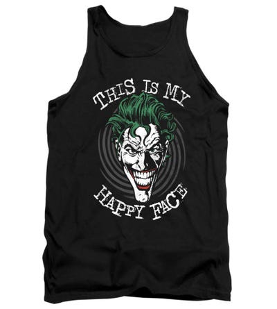 Batman Joker Maniacal Spiral Tank Top
