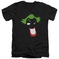 Batman Joker Simplified V-Neck T-Shirt