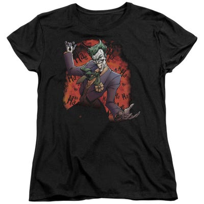 Batman Jokers Ave Womens T-Shirt