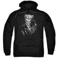 Batman Joker'S Splatter Smile Hoodie