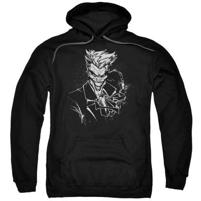 Batman Joker'S Splatter Smile Hoodie