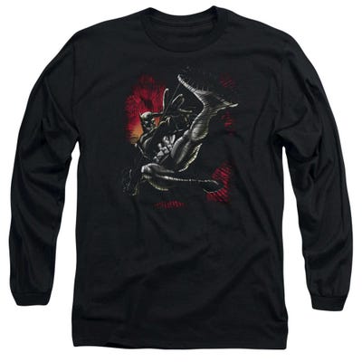 Batman Kick Swing Long Sleeve Shirt
