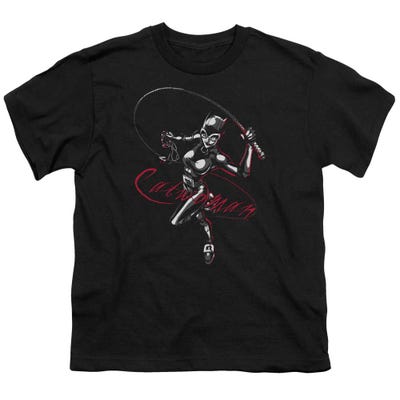 Batman Kitten With A Whip Kids T-Shirt