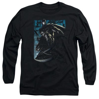 Batman Knight Falls In Gotham Long Sleeve Shirt