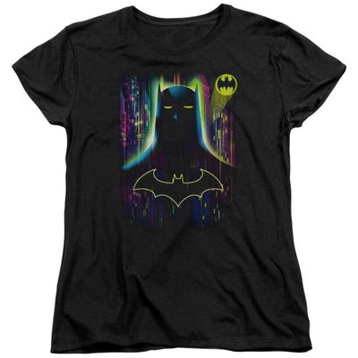 Batman Knight Lights Womens T-Shirt