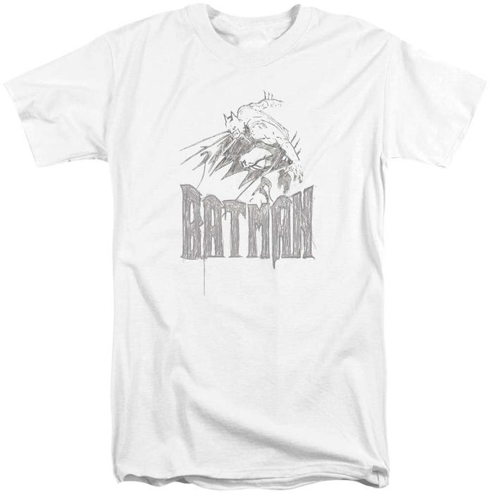 Batman Knight Sketch Tall T-Shirt