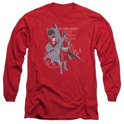 Batman Lean and Muscular Long Sleeve Shirt