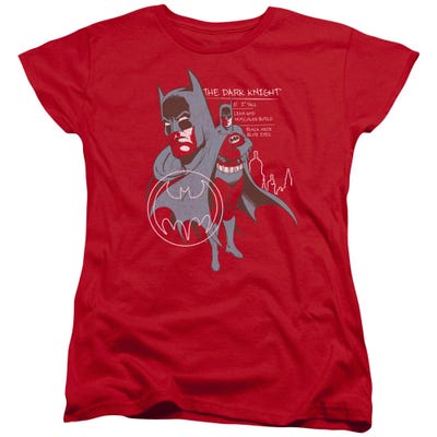 Batman Lean and Muscular Womens T-Shirt