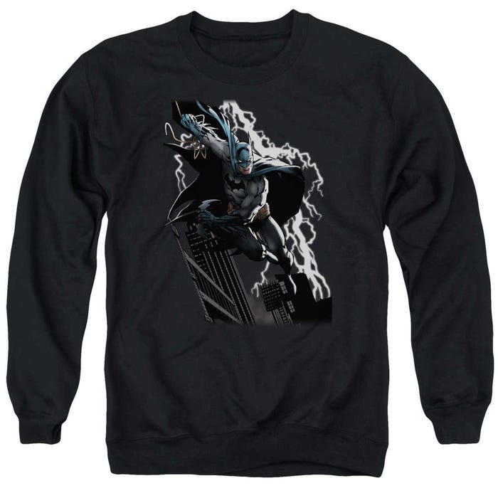 Batman Lightning Crashes Sweatshirt