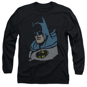 Batman Lite Brite Batman Long Sleeve Shirt