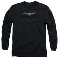 Justice League Movie Batman Logo Long Sleeve Shirt