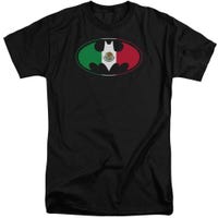 Batman Mexican Flag Shield Tall T-Shirt