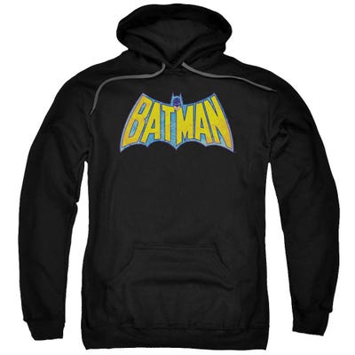 Batman Neon Distress Logo Hoodie