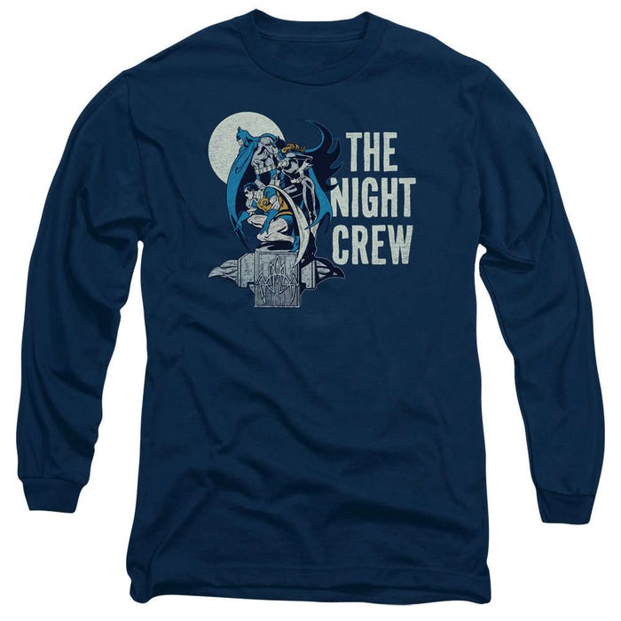 Batman Night Crew Long Sleeve Shirt